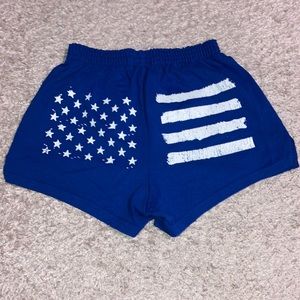 Blue 4th of July Shorts